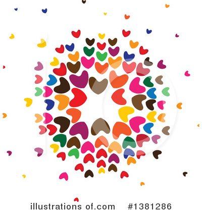 Royalty-Free (RF) Hearts Clipart Illustration by ColorMagic - Stock Sample #1381286