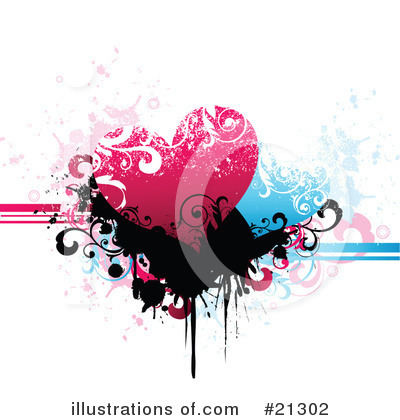 Valentines Day Background Clipart #21302 by OnFocusMedia