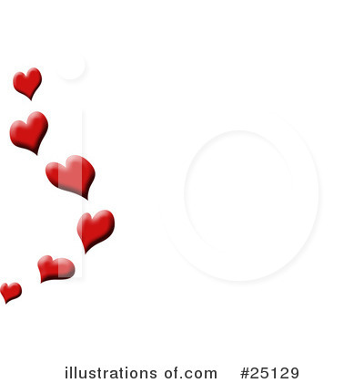 Royalty-Free (RF) Hearts Clipart Illustration by KJ Pargeter - Stock Sample #25129