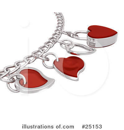 Royalty-Free (RF) Hearts Clipart Illustration by KJ Pargeter - Stock Sample #25153