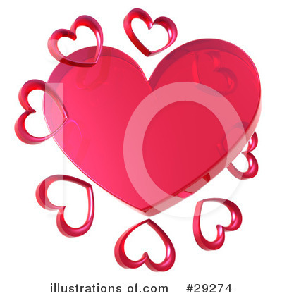 Hearts Clipart #29274 by Tonis Pan