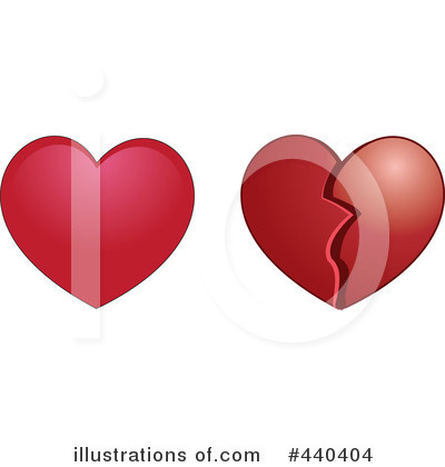 Broken Heart Clipart #440404 by Vitmary Rodriguez