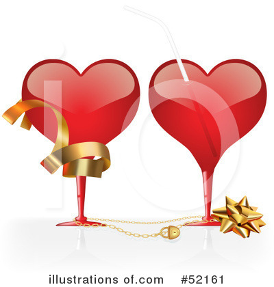 Royalty-Free (RF) Hearts Clipart Illustration by dero - Stock Sample #52161