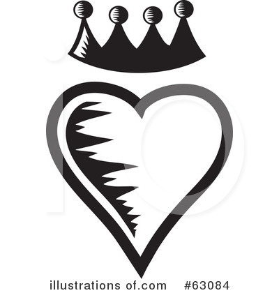 Royalty-Free (RF) Hearts Clipart Illustration by Rosie Piter - Stock Sample #63084