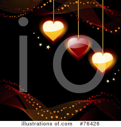 Royalty-Free (RF) Hearts Clipart Illustration by elaineitalia - Stock Sample #76426