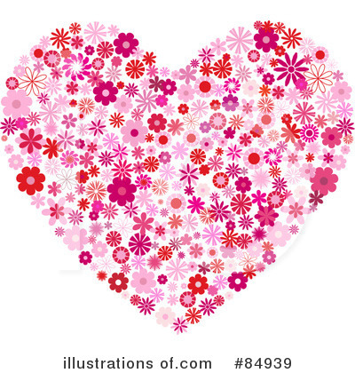 Floral Heart Clipart #84939 by KJ Pargeter