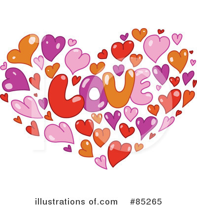 Royalty-Free (RF) Hearts Clipart Illustration by yayayoyo - Stock Sample #85265