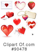 Hearts Clipart #90478 by Anja Kaiser