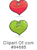Hearts Clipart #94685 by Cory Thoman