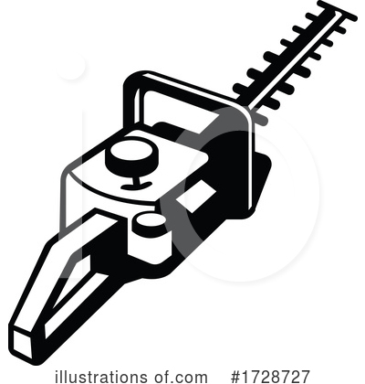 Royalty-Free (RF) Hedge Trimmer Clipart Illustration by patrimonio - Stock Sample #1728727