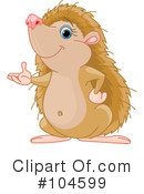 Hedgehog Clipart #104599 by Pushkin