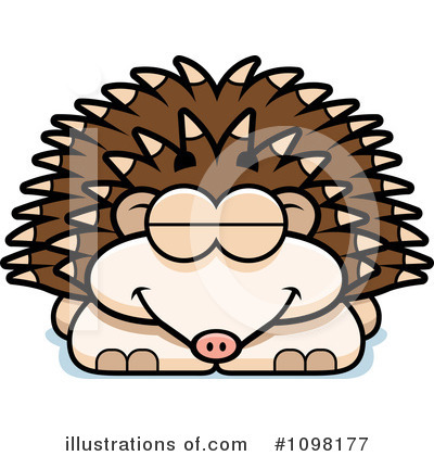 Royalty-Free (RF) Hedgehog Clipart Illustration by Cory Thoman - Stock Sample #1098177