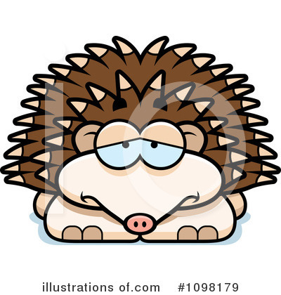 Royalty-Free (RF) Hedgehog Clipart Illustration by Cory Thoman - Stock Sample #1098179