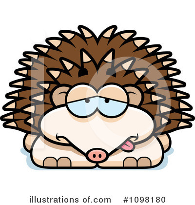 Royalty-Free (RF) Hedgehog Clipart Illustration by Cory Thoman - Stock Sample #1098180