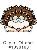 Hedgehog Clipart #1098180 by Cory Thoman