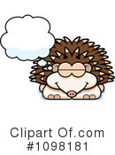 Hedgehog Clipart #1098181 by Cory Thoman