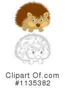 Hedgehog Clipart #1135382 by Alex Bannykh