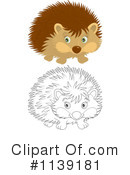 Hedgehog Clipart #1139181 by Alex Bannykh