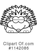 Hedgehog Clipart #1142086 by Cory Thoman