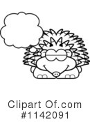 Hedgehog Clipart #1142091 by Cory Thoman