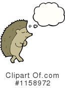 Hedgehog Clipart #1158972 by lineartestpilot