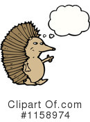 Hedgehog Clipart #1158974 by lineartestpilot