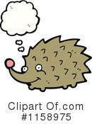 Hedgehog Clipart #1158975 by lineartestpilot