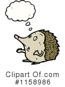 Hedgehog Clipart #1158986 by lineartestpilot