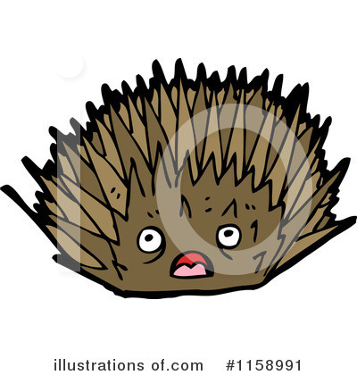Hedgehog Clipart #1158991 by lineartestpilot