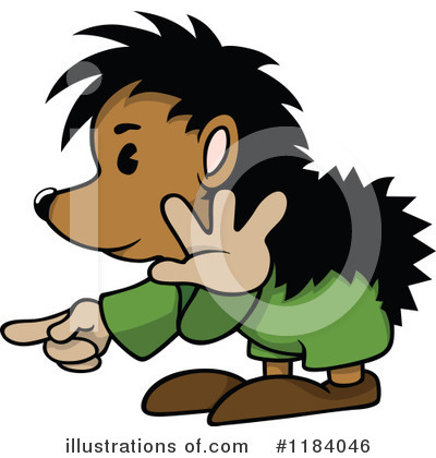 Royalty-Free (RF) Hedgehog Clipart Illustration by dero - Stock Sample #1184046