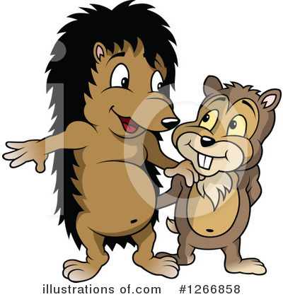 Royalty-Free (RF) Hedgehog Clipart Illustration by dero - Stock Sample #1266858