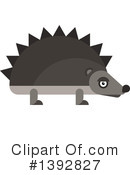 Hedgehog Clipart #1392827 by Vector Tradition SM