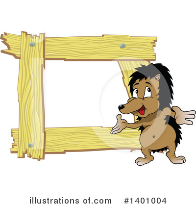 Royalty-Free (RF) Hedgehog Clipart Illustration by dero - Stock Sample #1401004