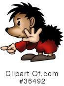 Hedgehog Clipart #36492 by dero