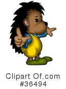 Hedgehog Clipart #36494 by dero