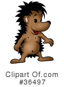 Hedgehog Clipart #36497 by dero