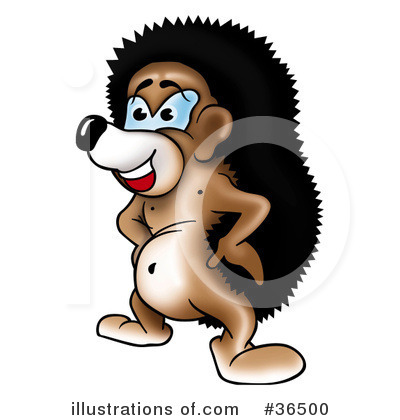 Hedgehog Clipart #36500 by dero