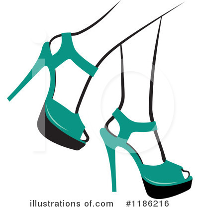 Royalty-Free (RF) Heels Clipart Illustration by Lal Perera - Stock Sample #1186216