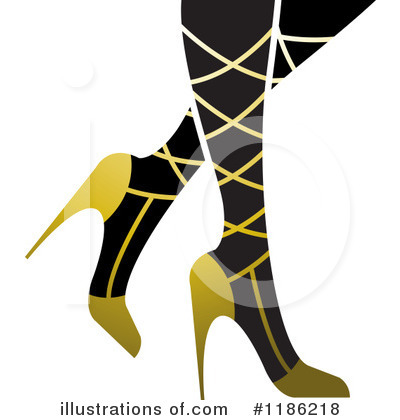 Royalty-Free (RF) Heels Clipart Illustration by Lal Perera - Stock Sample #1186218