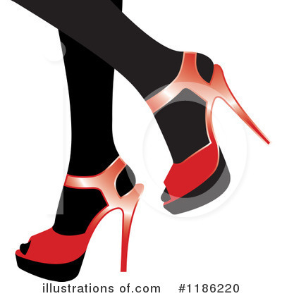Royalty-Free (RF) Heels Clipart Illustration by Lal Perera - Stock Sample #1186220