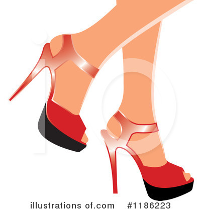Royalty-Free (RF) Heels Clipart Illustration by Lal Perera - Stock Sample #1186223