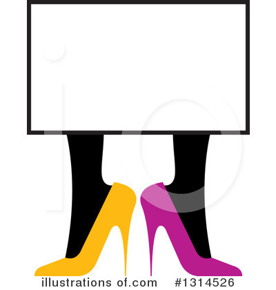 Royalty-Free (RF) Heels Clipart Illustration by Lal Perera - Stock Sample #1314526