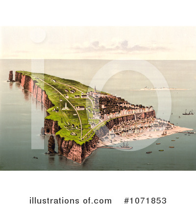 Royalty-Free (RF) Helgoland Clipart Illustration by JVPD - Stock Sample #1071853