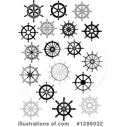 Steering Wheels Clipart #1286032 by Vector Tradition SM