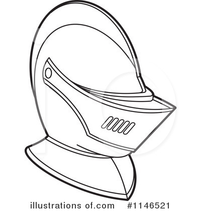 Royalty-Free (RF) Helmet Clipart Illustration by Lal Perera - Stock Sample #1146521
