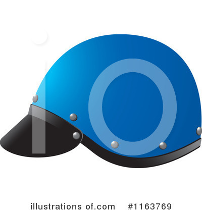 Royalty-Free (RF) Helmet Clipart Illustration by Lal Perera - Stock Sample #1163769