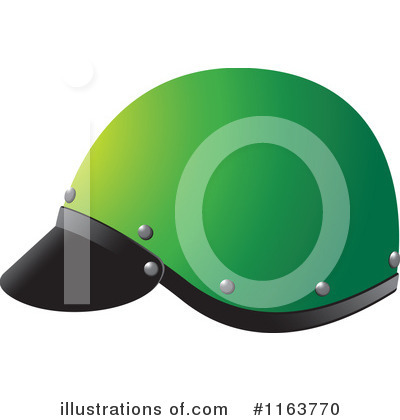 Royalty-Free (RF) Helmet Clipart Illustration by Lal Perera - Stock Sample #1163770