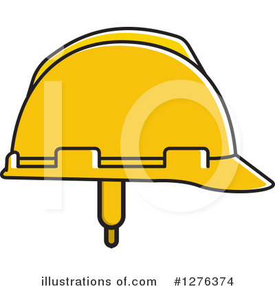 Hardhat Clipart #1276374 by Lal Perera