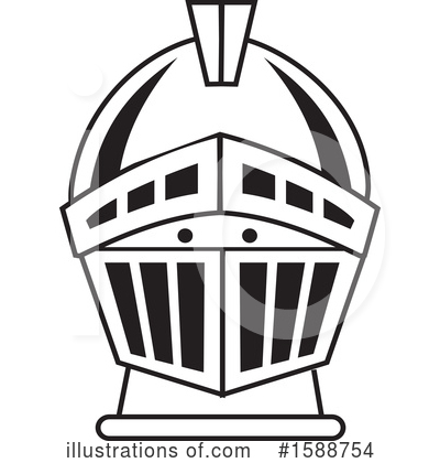 Royalty-Free (RF) Helmet Clipart Illustration by Johnny Sajem - Stock Sample #1588754