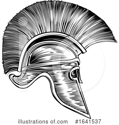 Spartan Helmet Clipart #1641537 by AtStockIllustration